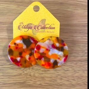 The Milaja Collection - Sunset Studs (NWOT)